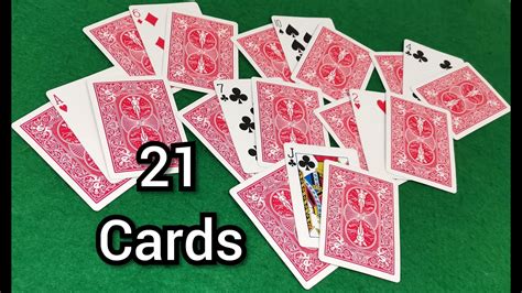 blackjack maths|21 card trick explained.